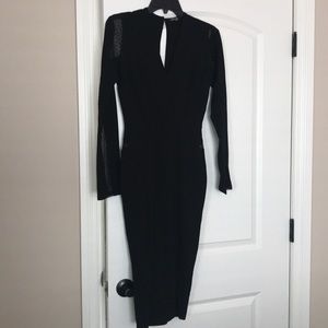 black dress TFNC London Sylvia